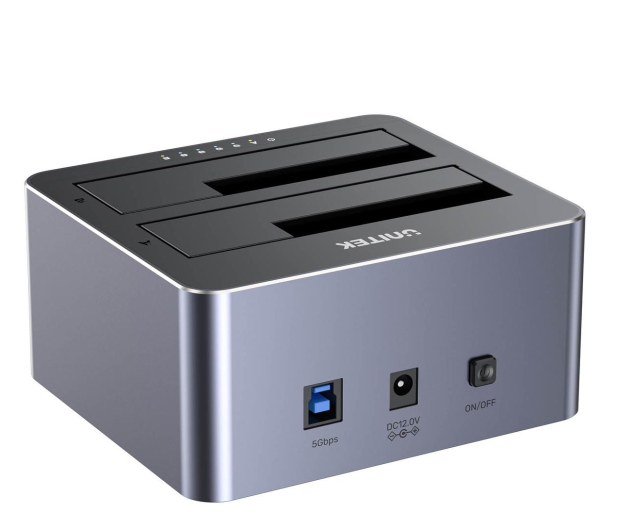 UNITEK Stacja dokująca na 2x dysk 2.5"/3.5" (klonowanie) - 424233 - zdjęcie 2